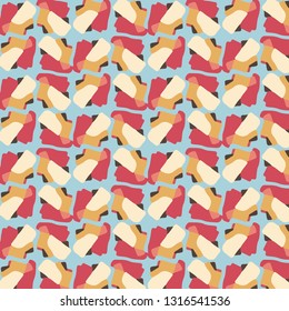 Abstract vector background. Colorful halftone illustration pattern
