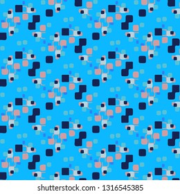 Abstract vector background. Colorful halftone illustration pattern