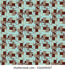 Abstract vector background. Colorful halftone illustration pattern