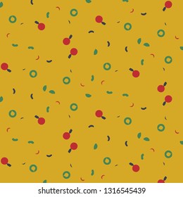 Abstract vector background. Colorful halftone illustration pattern