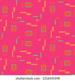 Abstract vector background. Colorful halftone illustration pattern