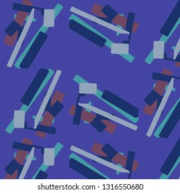 Abstract vector background. Colorful halftone illustration pattern
