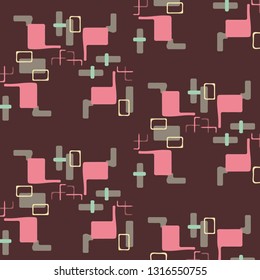 Abstract vector background. Colorful halftone illustration pattern