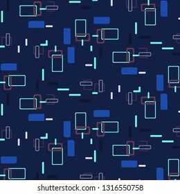 Abstract vector background. Colorful halftone illustration pattern