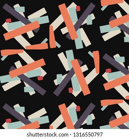 Abstract vector background. Colorful halftone illustration pattern