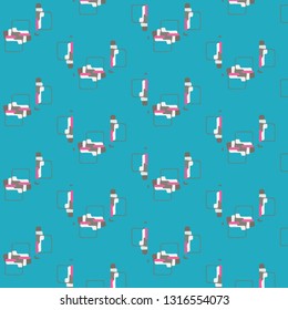 Abstract vector background. Colorful halftone illustration pattern