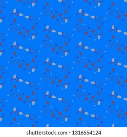 Abstract vector background. Colorful halftone illustration pattern