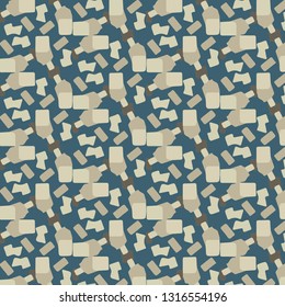 Abstract vector background. Colorful halftone illustration pattern