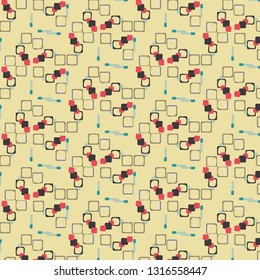 Abstract vector background. Colorful halftone illustration pattern