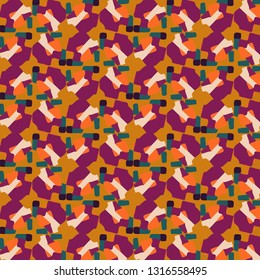 Abstract vector background. Colorful halftone illustration pattern
