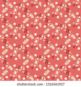 Abstract vector background. Colorful halftone illustration pattern