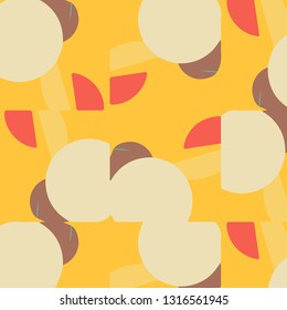 Abstract vector background. Colorful halftone illustration pattern