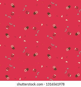 Abstract vector background. Colorful halftone illustration pattern
