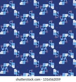 Abstract vector background. Colorful halftone illustration pattern