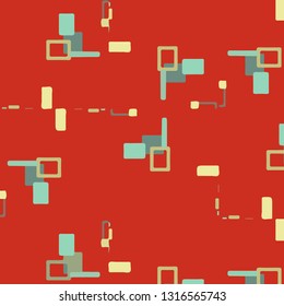 Abstract vector background. Colorful halftone illustration pattern