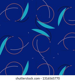 Abstract vector background. Colorful halftone illustration pattern