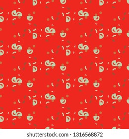 Abstract vector background. Colorful halftone illustration pattern
