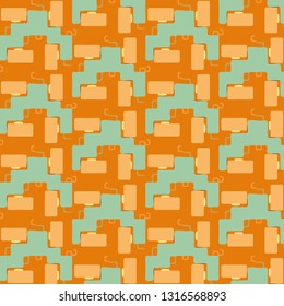 Abstract vector background. Colorful halftone illustration pattern