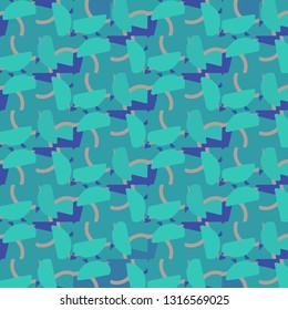 Abstract vector background. Colorful halftone illustration pattern