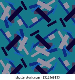 Abstract vector background. Colorful halftone illustration pattern