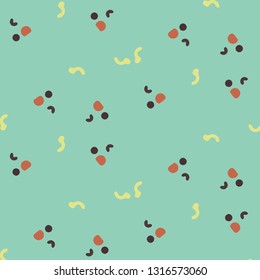 Abstract vector background. Colorful halftone illustration pattern