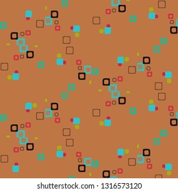 Abstract vector background. Colorful halftone illustration pattern