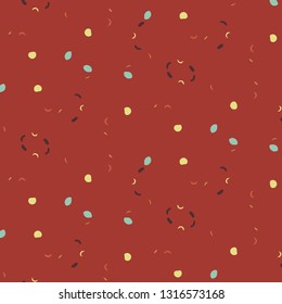 Abstract vector background. Colorful halftone illustration pattern