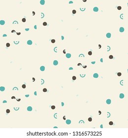 Abstract vector background. Colorful halftone illustration pattern