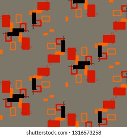 Abstract vector background. Colorful halftone illustration pattern