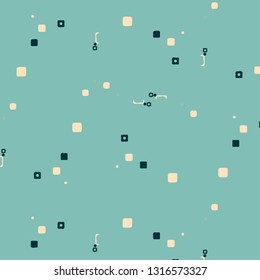 Abstract vector background. Colorful halftone illustration pattern