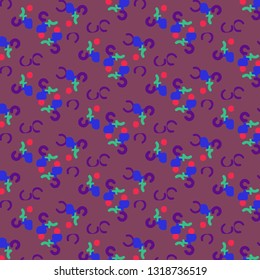 Abstract vector background. Colorful halftone illustration pattern