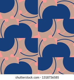 Abstract vector background. Colorful halftone illustration pattern