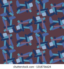 Abstract vector background. Colorful halftone illustration pattern