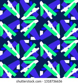Abstract vector background. Colorful halftone illustration pattern
