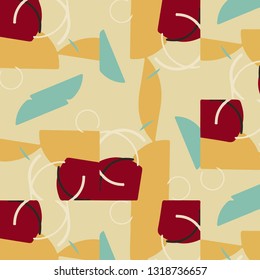 Abstract vector background. Colorful halftone illustration pattern