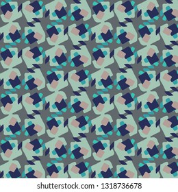Abstract vector background. Colorful halftone illustration pattern