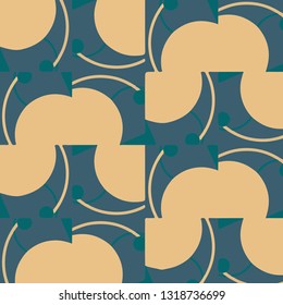 Abstract vector background. Colorful halftone illustration pattern