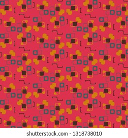 Abstract vector background. Colorful halftone illustration pattern