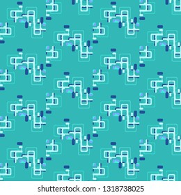 Abstract vector background. Colorful halftone illustration pattern