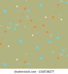 Abstract vector background. Colorful halftone illustration pattern