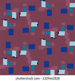 Abstract vector background. Colorful halftone illustration pattern