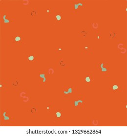 Abstract vector background. Colorful halftone illustration pattern