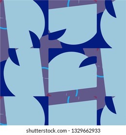 Abstract vector background. Colorful halftone illustration pattern
