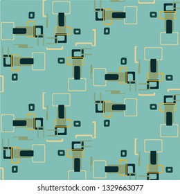 Abstract vector background. Colorful halftone illustration pattern