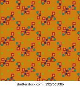 Abstract vector background. Colorful halftone illustration pattern