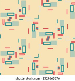Abstract vector background. Colorful halftone illustration pattern