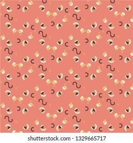 Abstract vector background. Colorful halftone illustration pattern