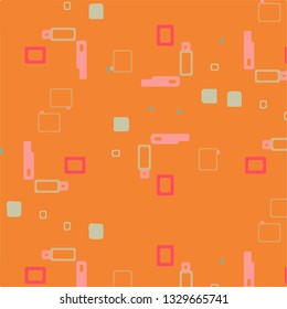 Abstract vector background. Colorful halftone illustration pattern