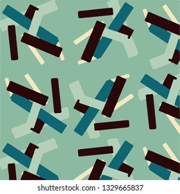 Abstract vector background. Colorful halftone illustration pattern