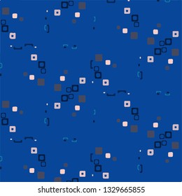 Abstract vector background. Colorful halftone illustration pattern